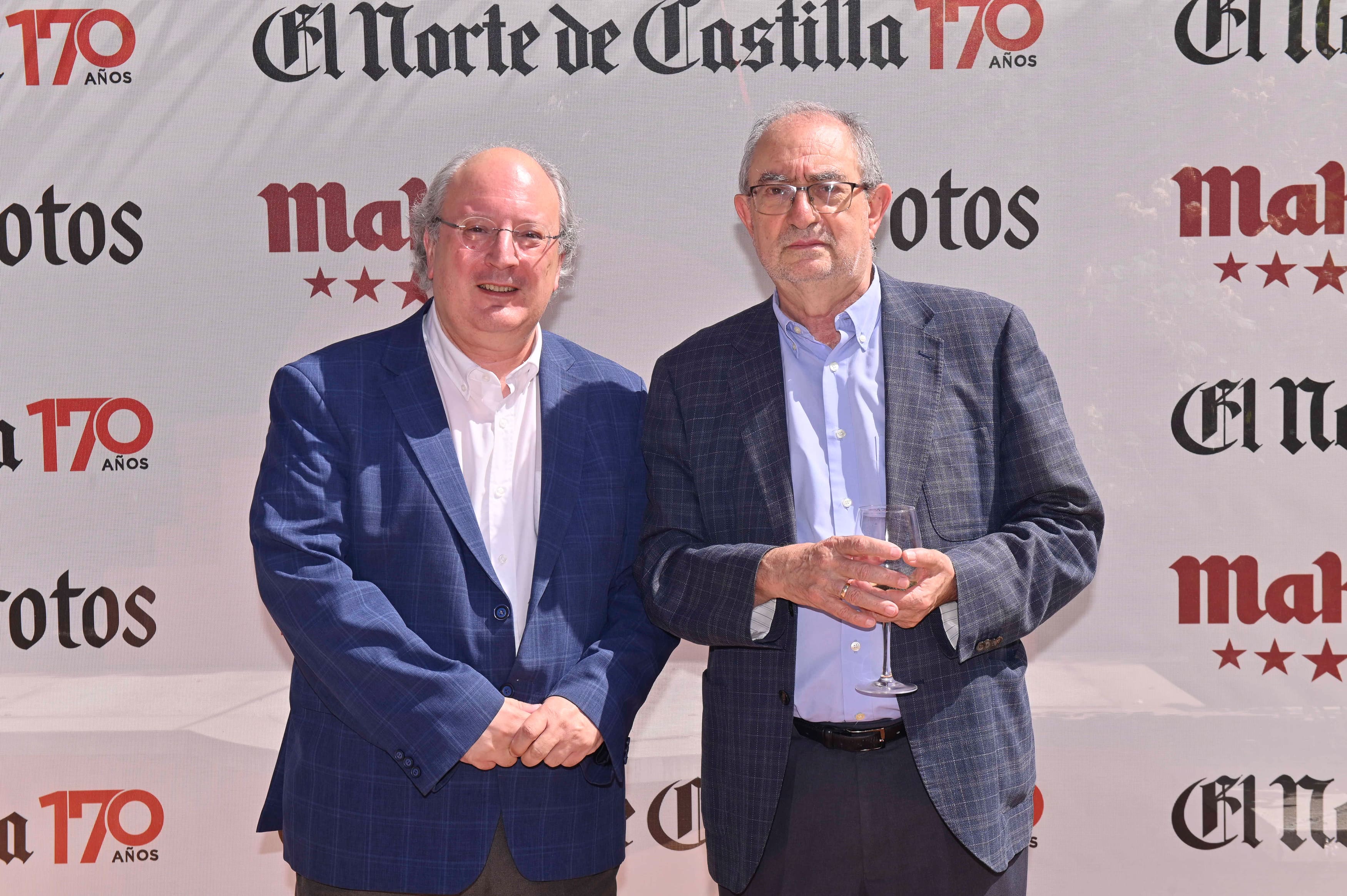 Enrique Cabero (CES) y Jesús Quijano (UVA).