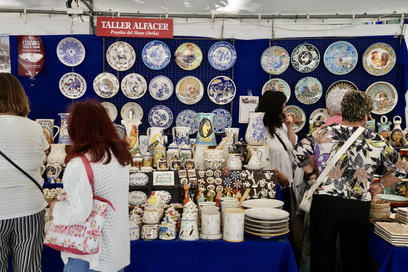 Las imágenes de la Feria de Cerámica y Alfarería en Recoletos