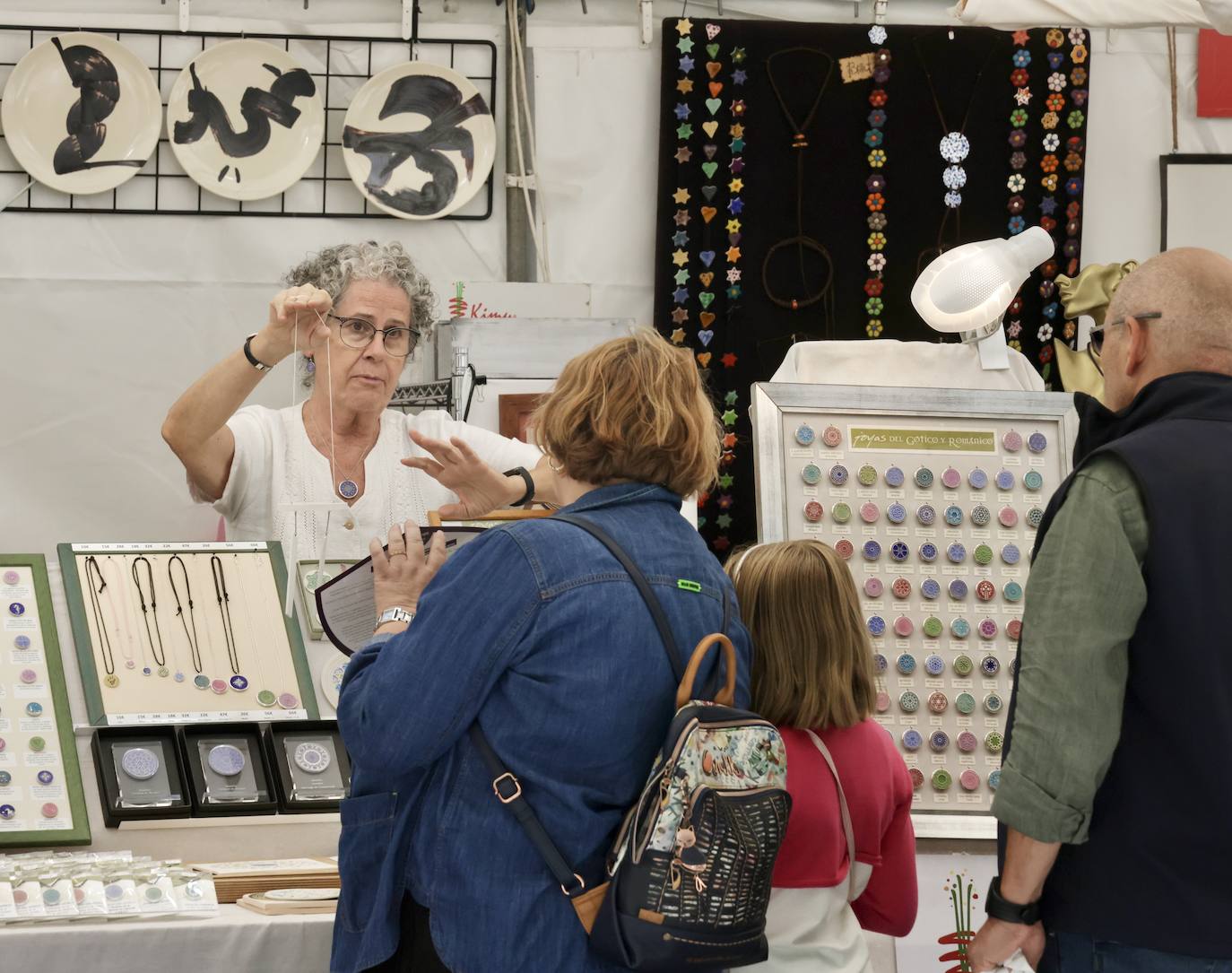 Las imágenes de la Feria de Cerámica y Alfarería en Recoletos