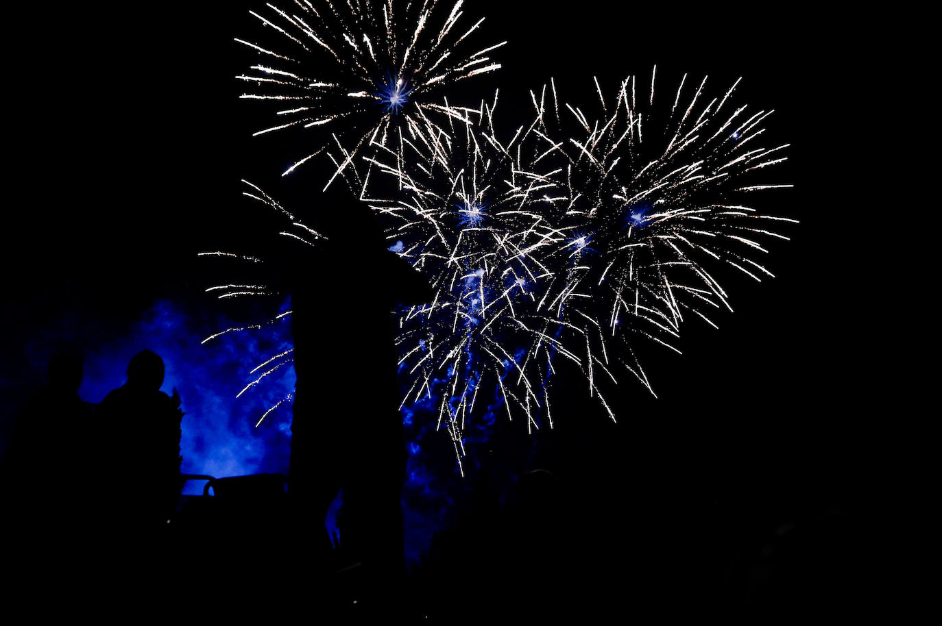 El cuarto día consecutivo de fuegos artificiales, en imágenes