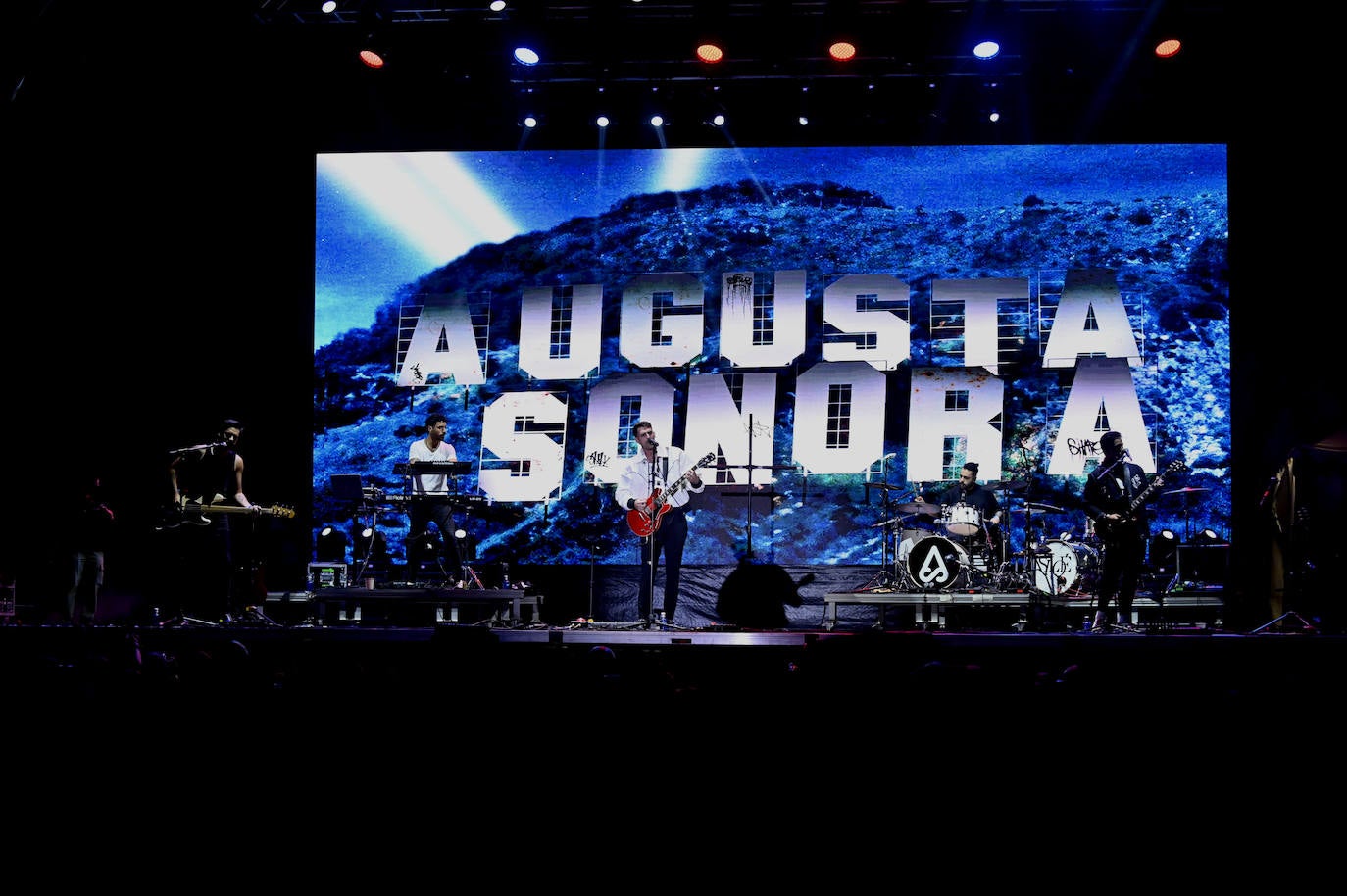 El concierto de Augusta Sonora en la Plaza Mayor, en imágenes