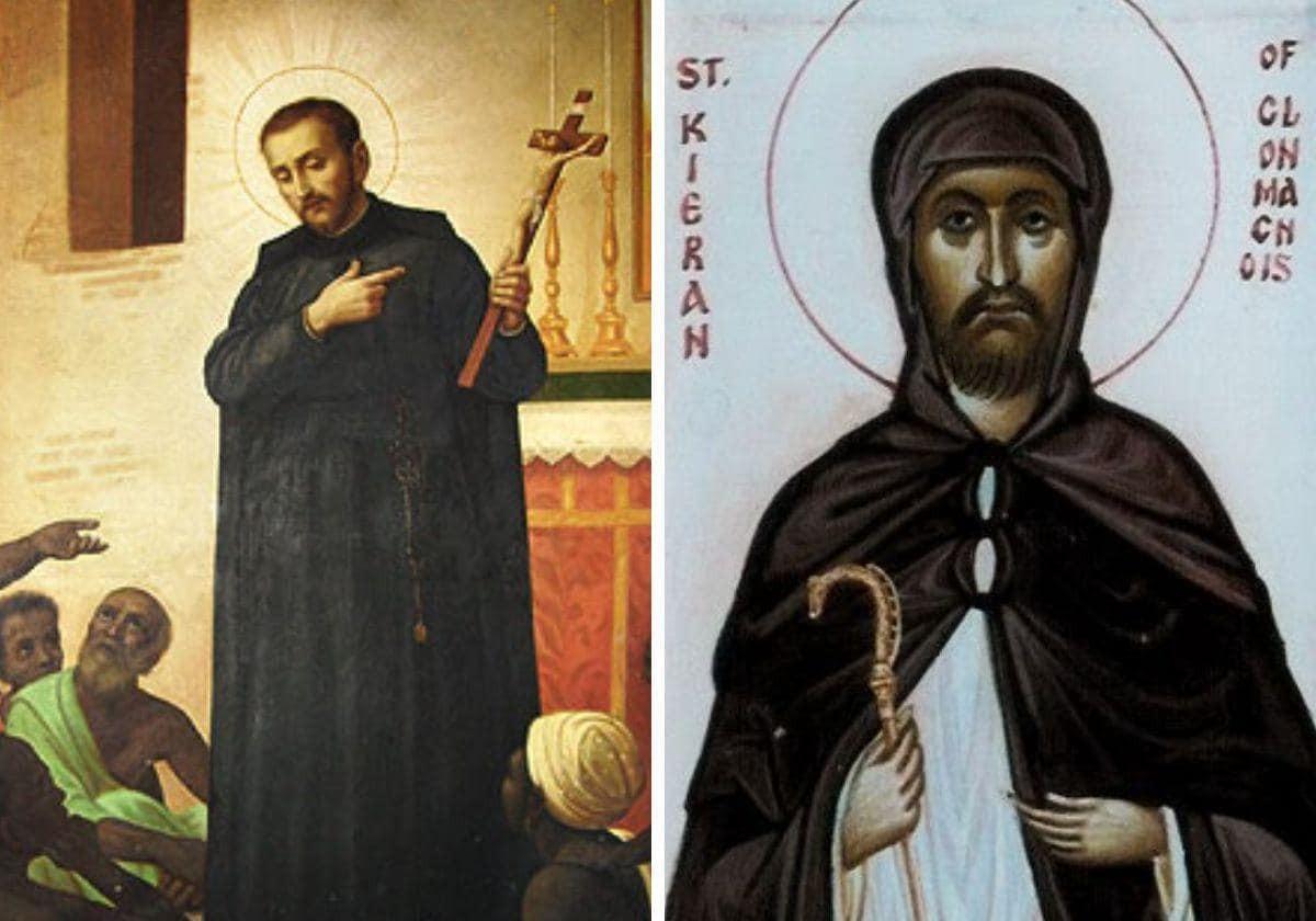 San Pedro Claver y San Ciriano el Joven.