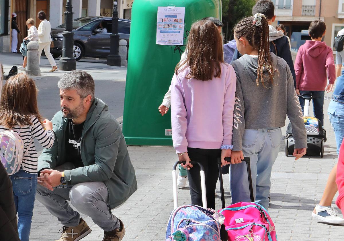 Así ha sido la vuelta al cole en Palencia