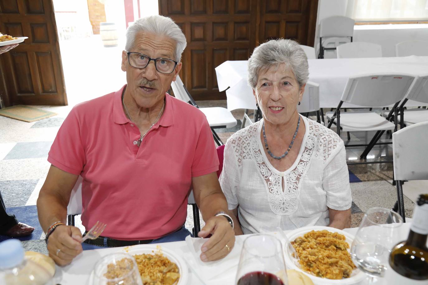 Imágenes de la comida en Olivares de Duero