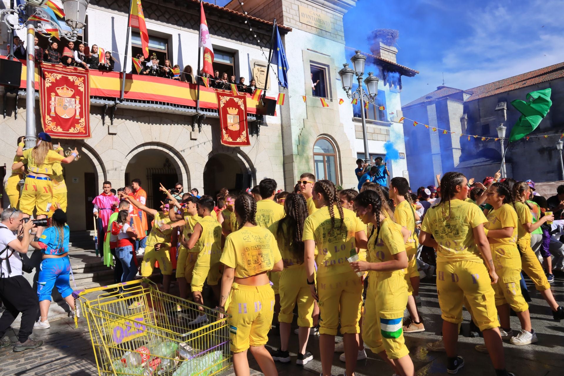 Fotografías del inicio de las fiestas de El Espinar