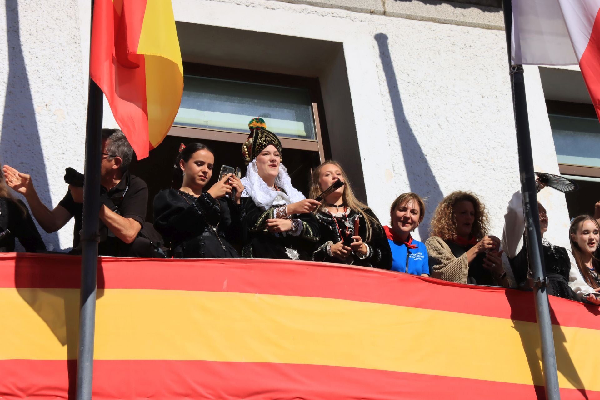 Fotografías del inicio de las fiestas de El Espinar