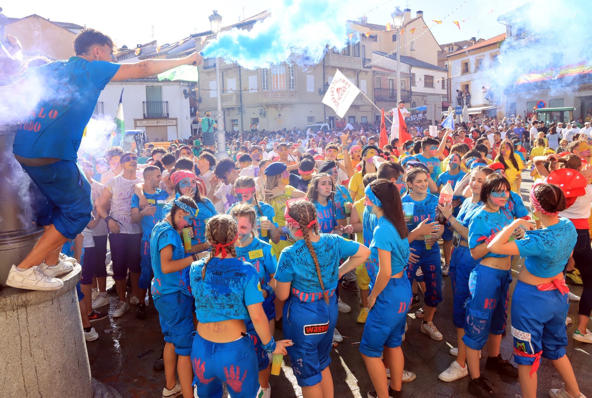 Fotografías del inicio de las fiestas de El Espinar