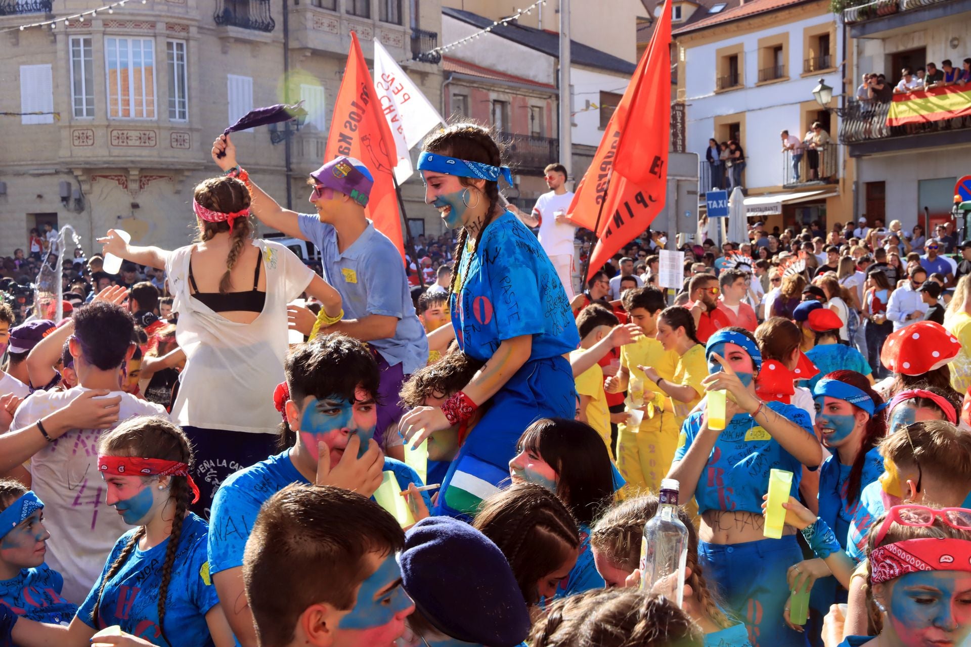 Fotografías del inicio de las fiestas de El Espinar
