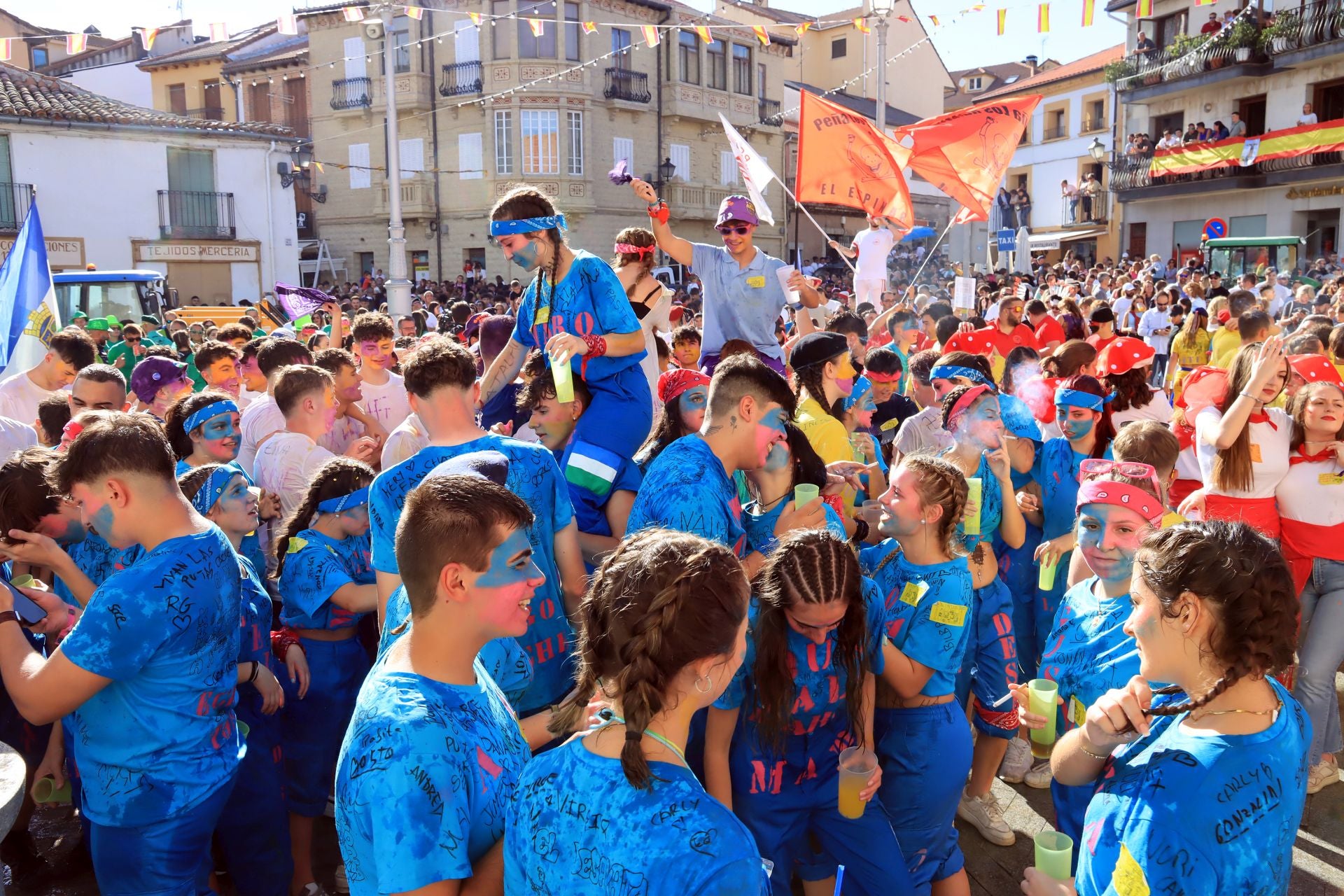Fotografías del inicio de las fiestas de El Espinar