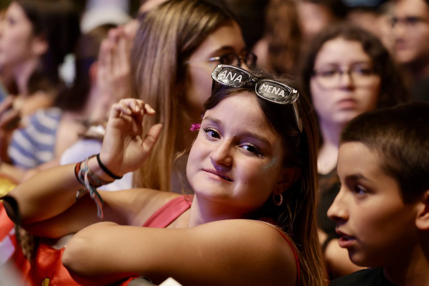 Las fotos del llenazo de Ana Mena en la Plaza Mayor pucelana