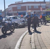 Arrolla a un motorista de la Policía Local en la avenida de Zamora