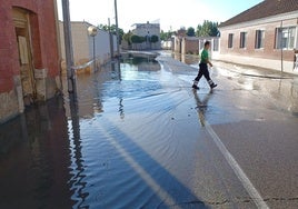 El agua cubre Valbuena de Duero