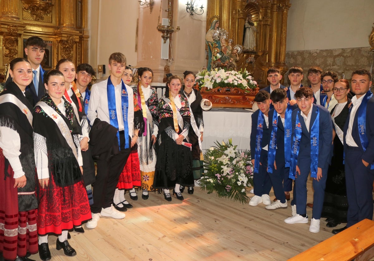 Baltanás se rinde a la Virgen de Revilla