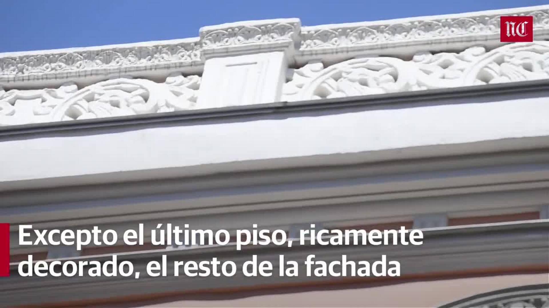 La fachada del número 4 de la calle Pasión