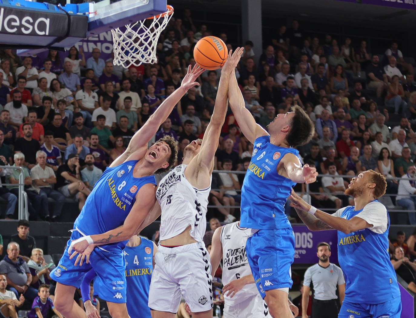 Palencia Baloncesto 87-94 Alimerka Oviedo