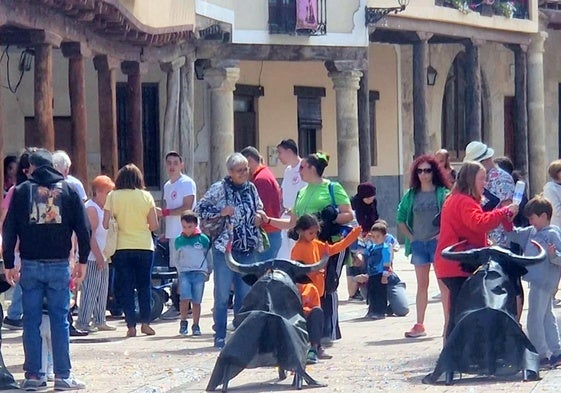 Diversión para los más pequeños en las Fiestas de Ampudia.