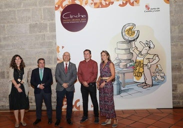 El premio a mejor queso ecológico en los Cincho, para 'Jaspe' de Lavega de Palencia