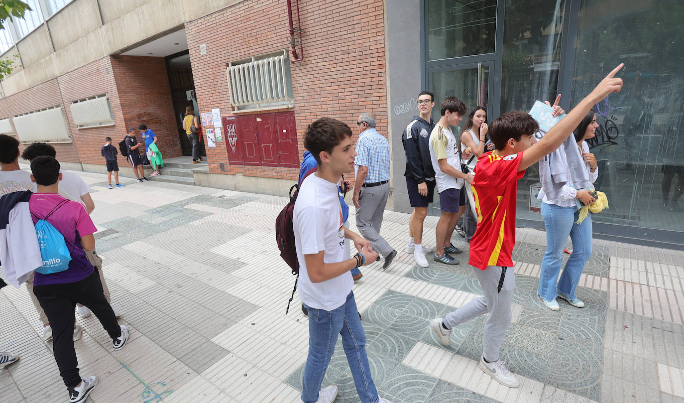 La vuelta a las aulas de ESO, Bachillerato y FP en Palencia