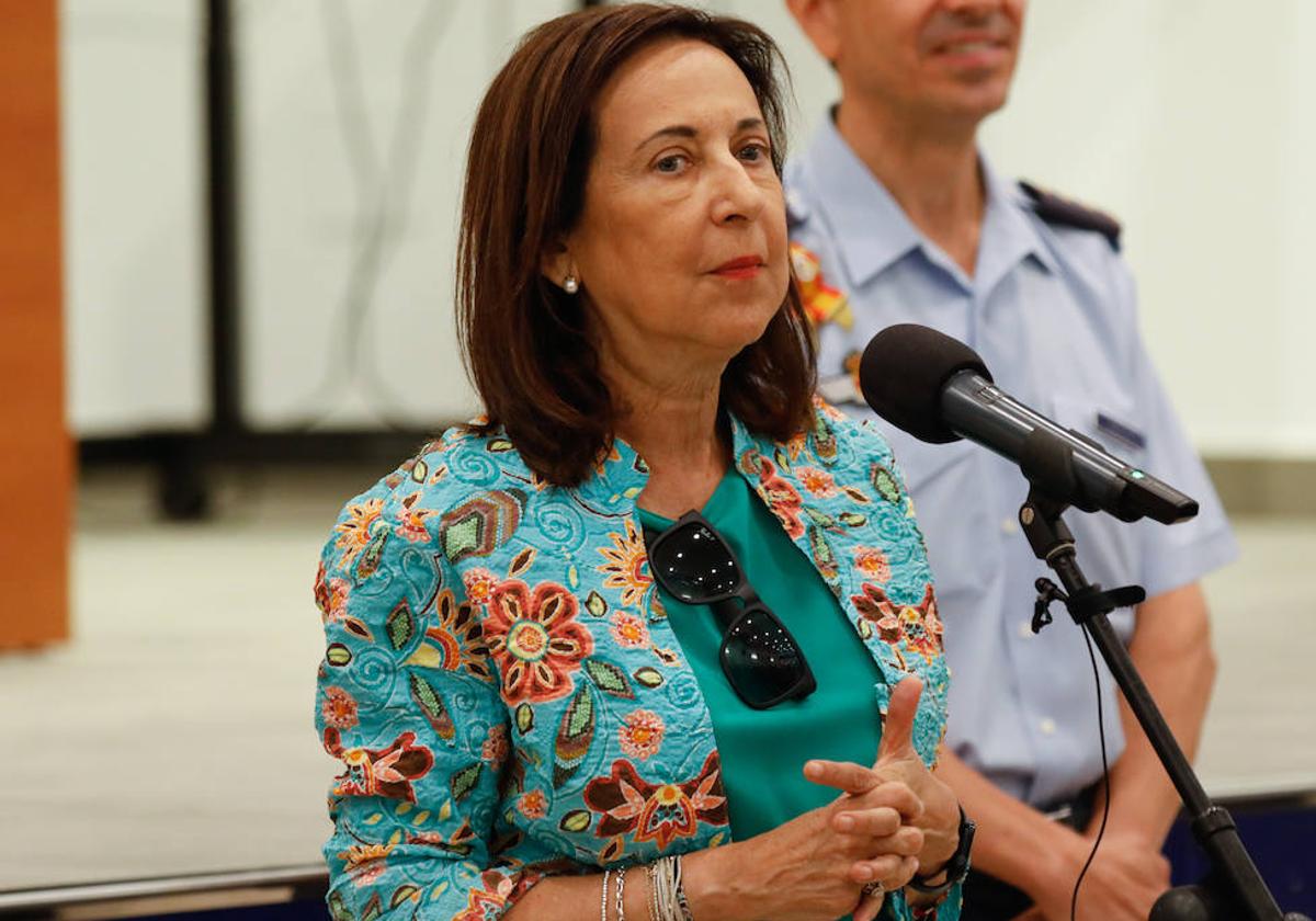 La ministra de Defensa, Margarita Robles.