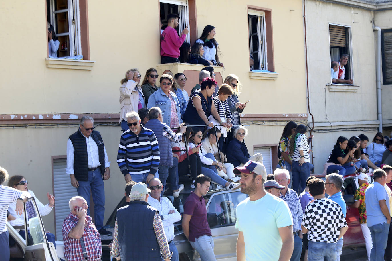 Las imágenes del encierro en Arrabal de Portillo