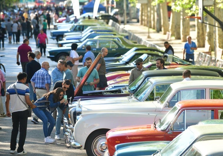 Concentración de vehículos clásicos 'Valladolid Motor Vintage'.