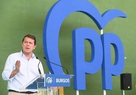 Alfonso Fernández Mañueco, participa comida popular de inicio del curso político del PP de Burgos.