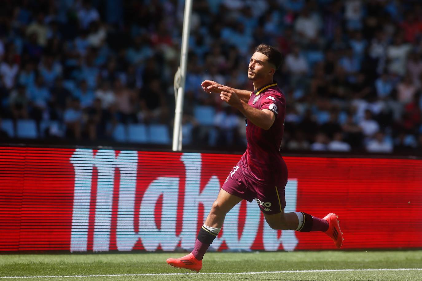 Las imágenes del partido entre el Celta de Vigo y el Real Valladolid