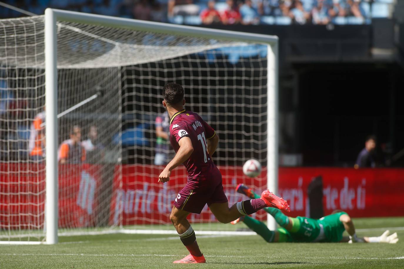 Las imágenes del partido entre el Celta de Vigo y el Real Valladolid