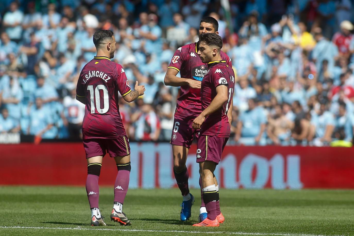 Las imágenes del partido entre el Celta de Vigo y el Real Valladolid