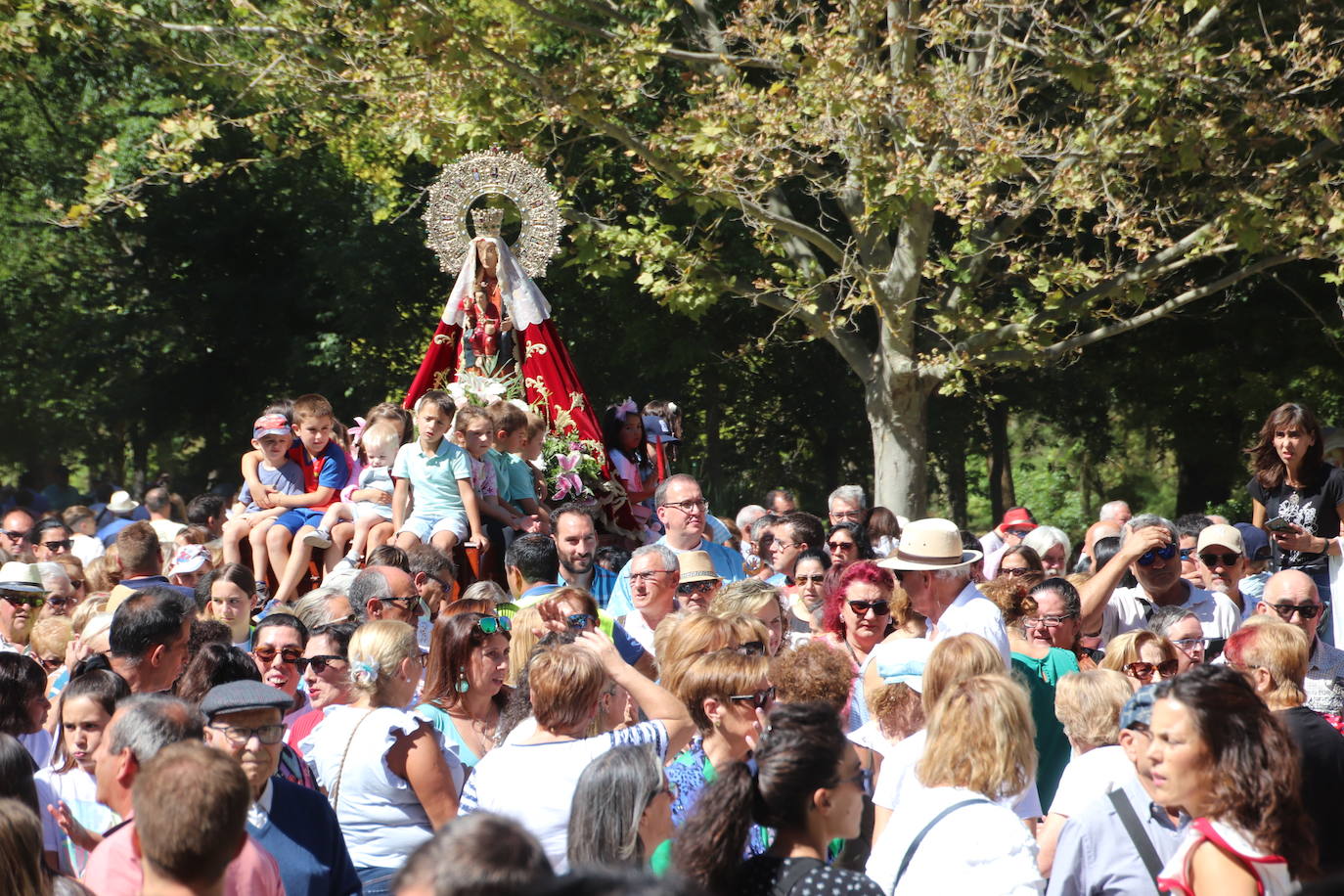 La romería del Henar, en imágenes