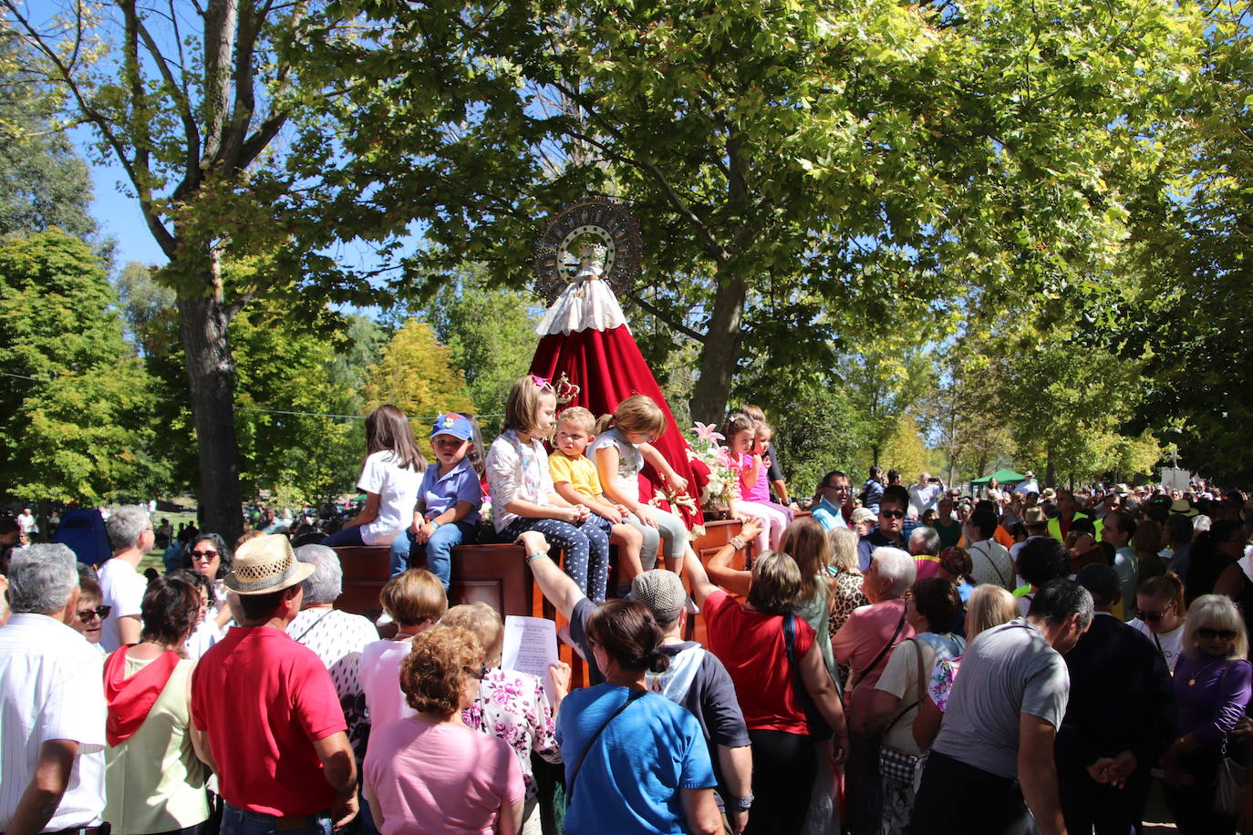 La romería del Henar, en imágenes