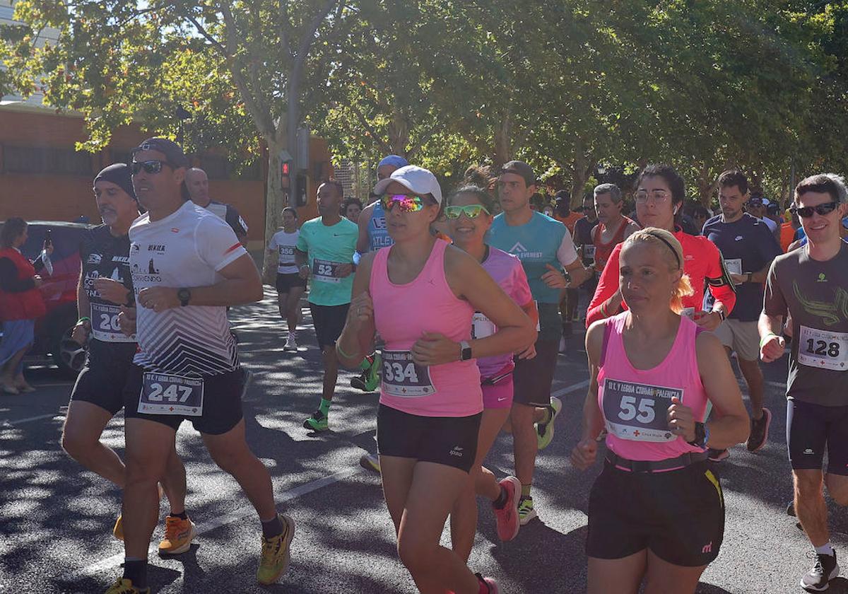 Participantes en la carrera de este domingo,