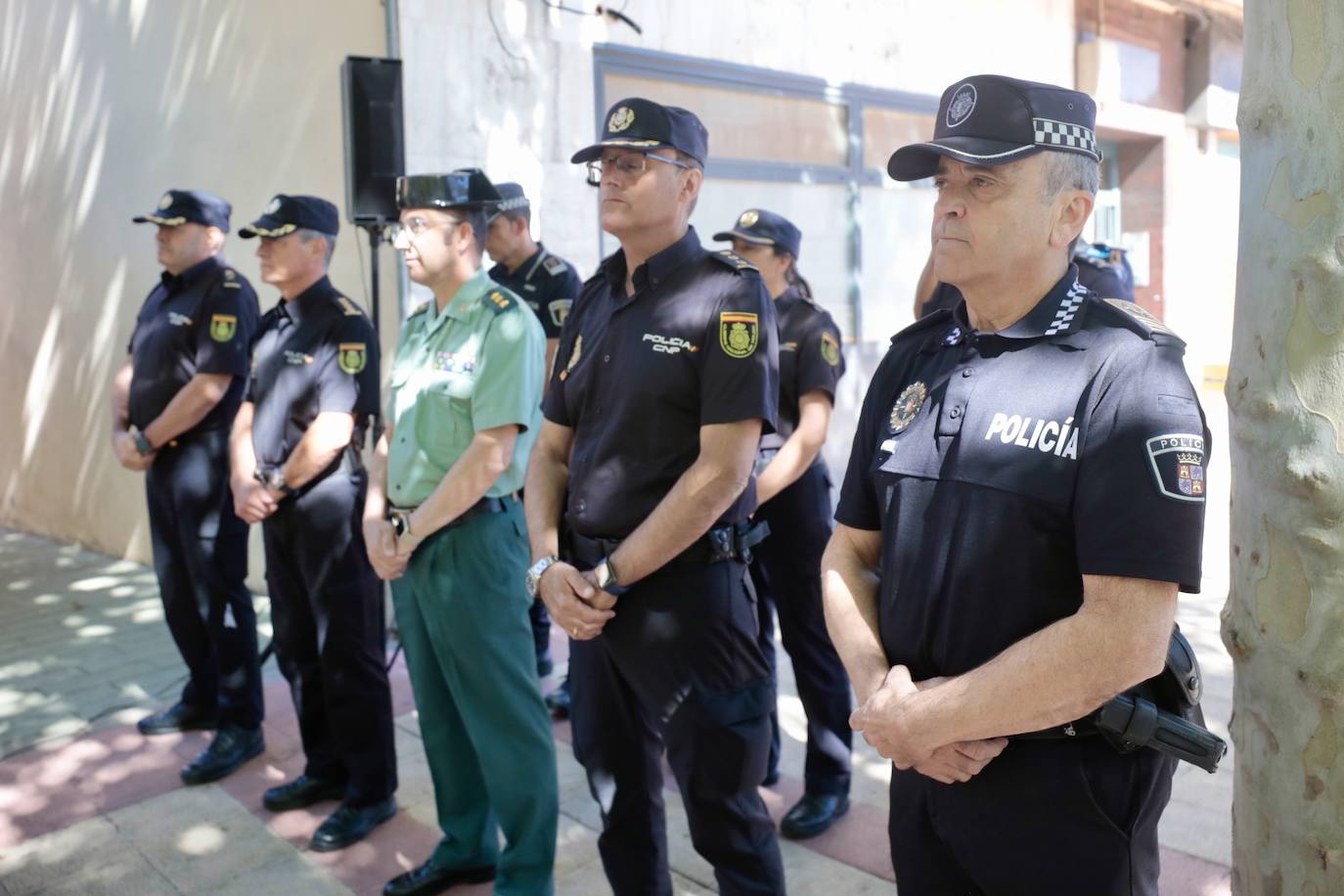 El renombramiento honorífico de la comisaria de Policía Local de la Rondilla, en imágenes