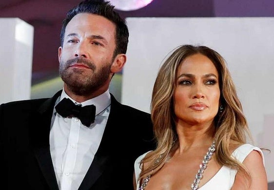 Ben Affleck y Jennifer Lopez cuando aún estaban casados.