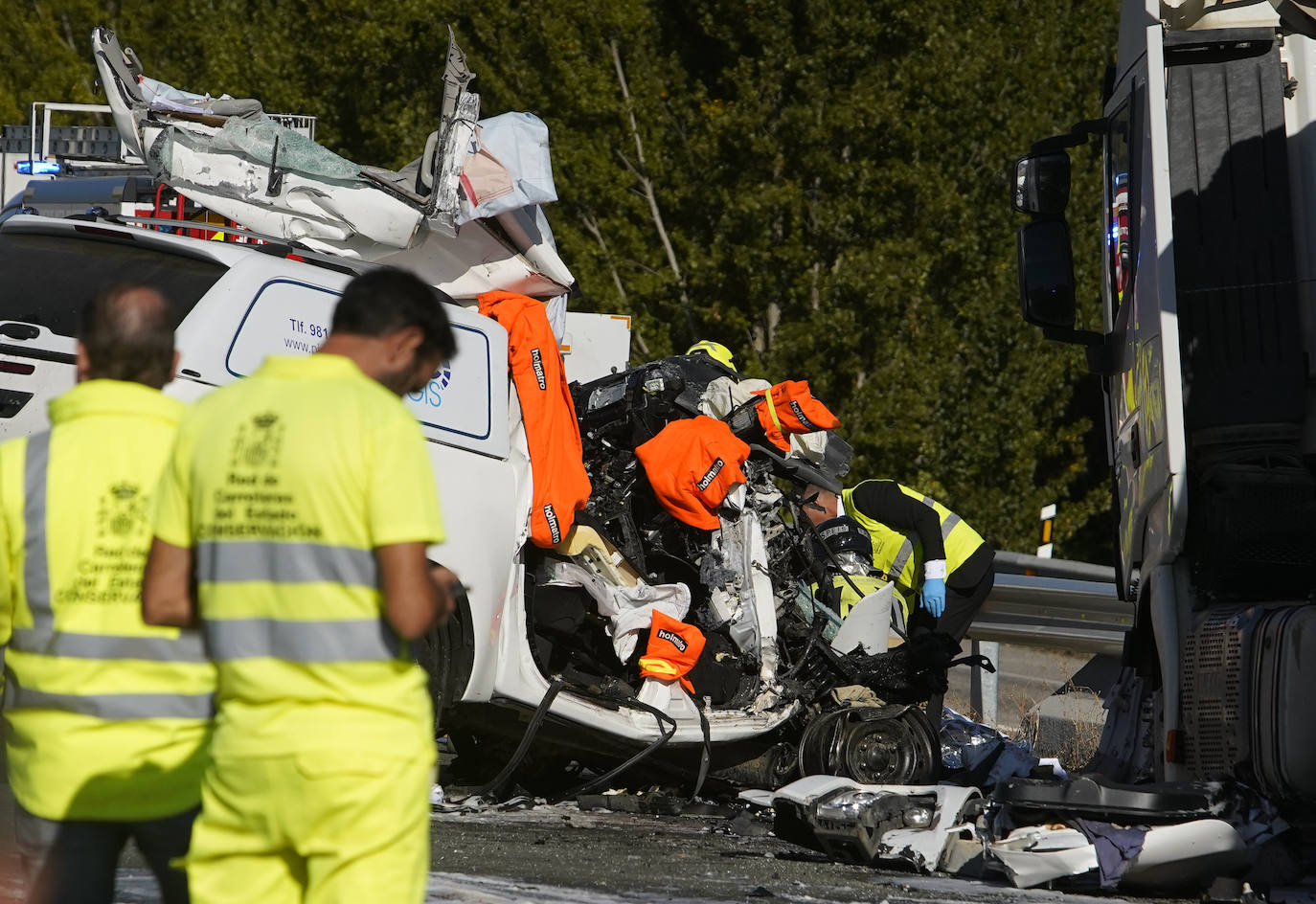 Tres personas mueren y dos más resultan herida en un accidente en León