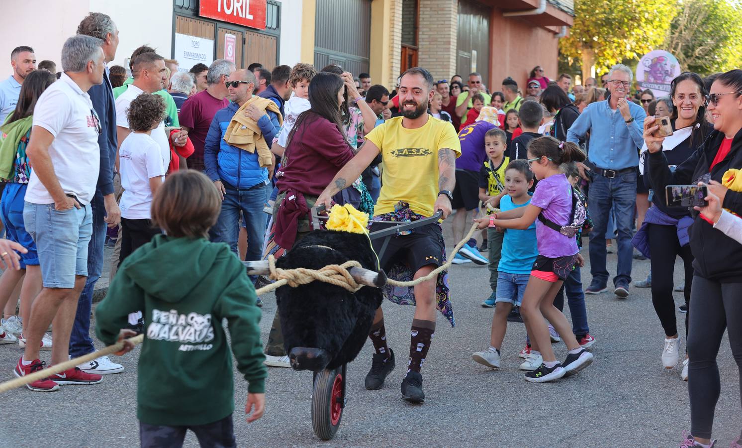 Relevo generacional por la pasión taurina en Astudillo