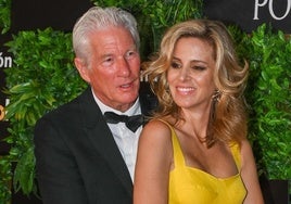 Richard Gere y Alejandra Silva.