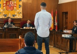 El joven condenado acepta la condena en la Audiencia Provincial de Segovia.