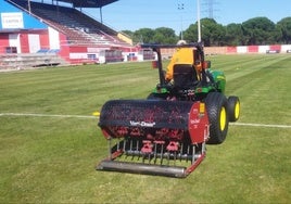 Trabajos ayer de acondicionamiento de Las Salinas.