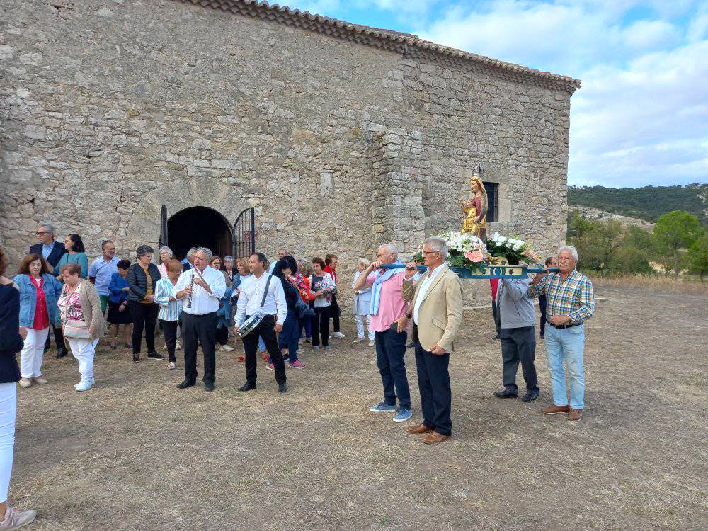 Valdecañas de Cerrato celebra su fiesta en honor a la Virgen del Campo