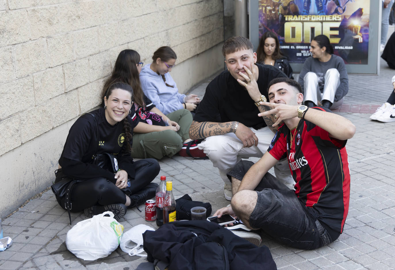 Largas colas para ver a Estopa y Natos y Waor en Valladolid