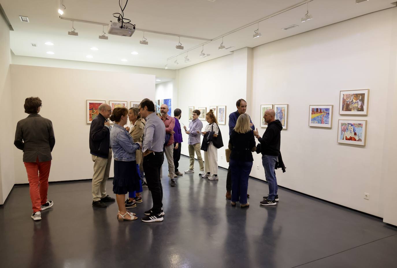 La exposición de Julián Cruz en Valladolid, en imágenes