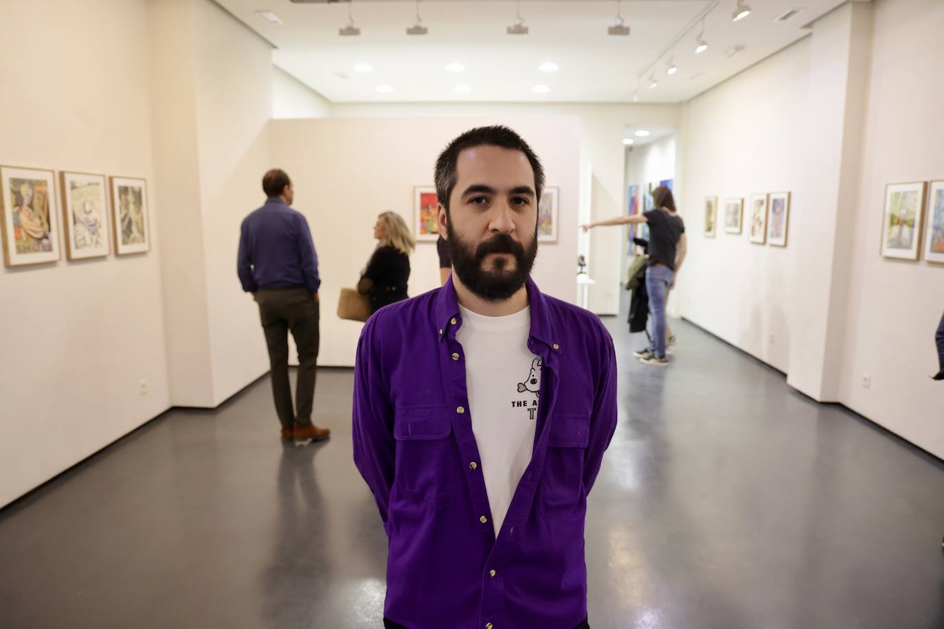 La exposición de Julián Cruz en Valladolid, en imágenes