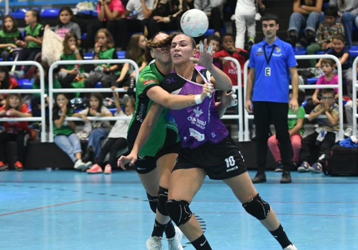 María Prieto O'Mullony, durante el partido.