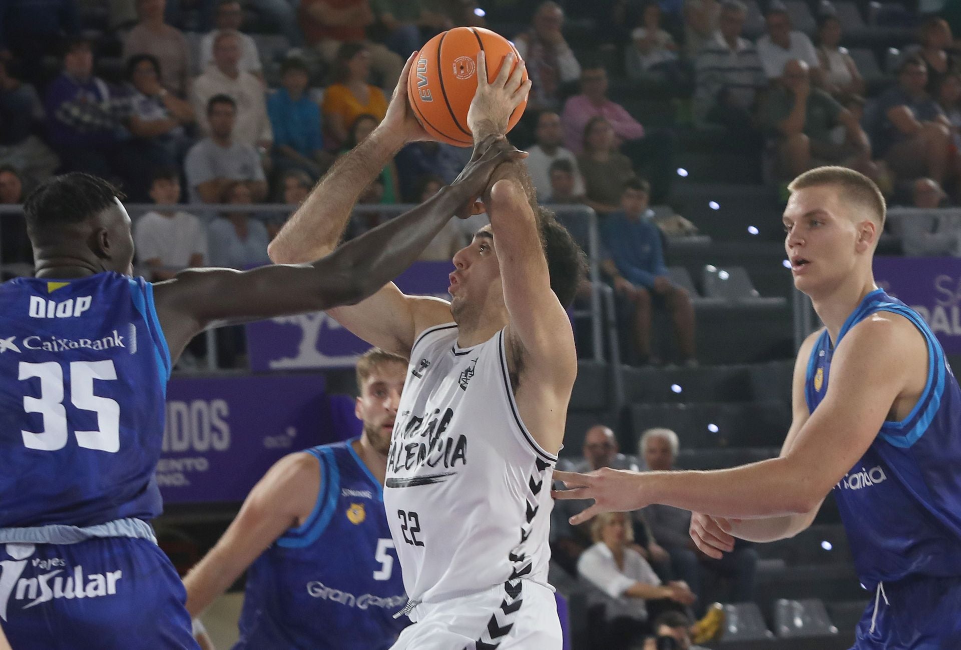 El Palencia Baloncesto arrasa al filial del Gran Canaria