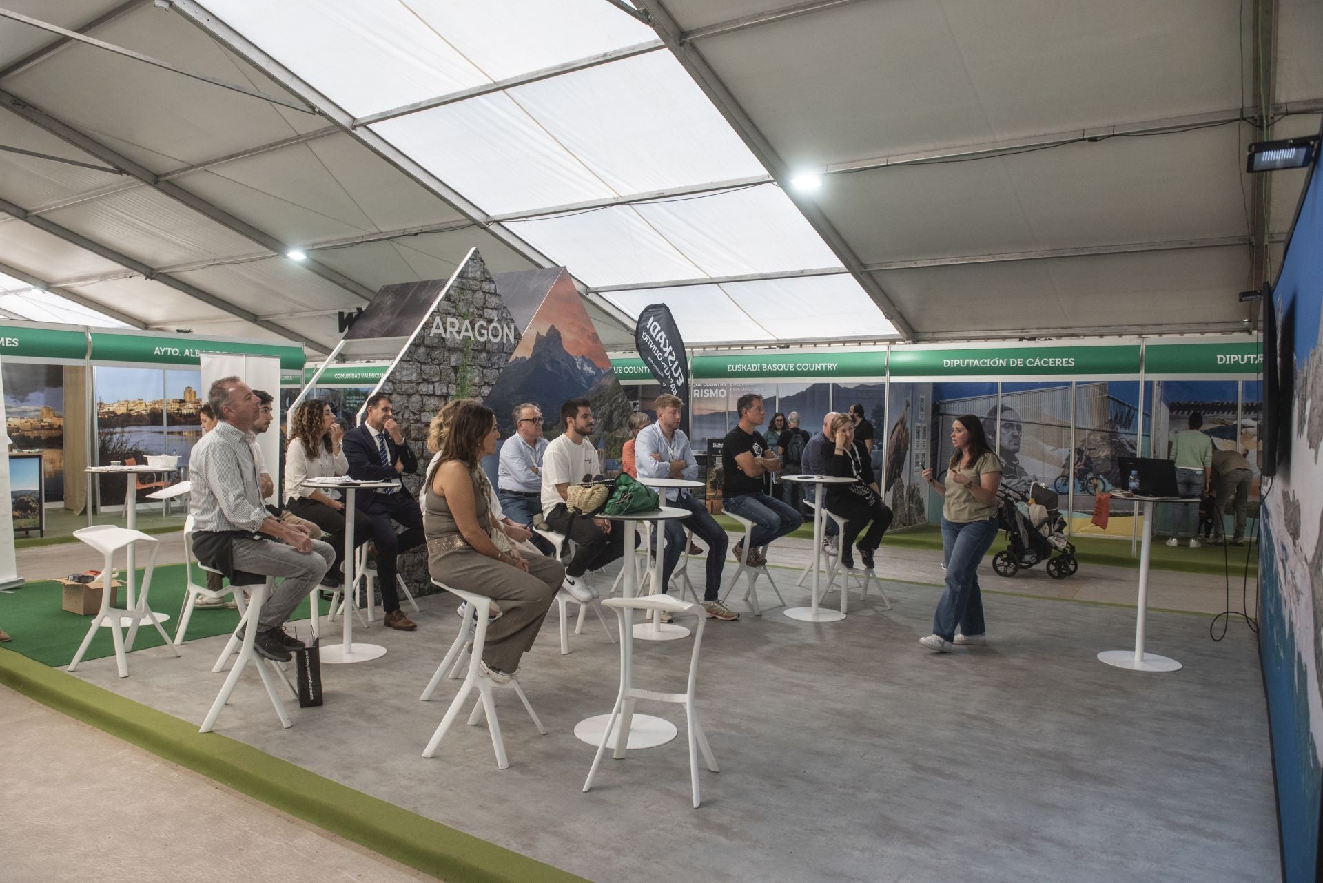 Fotos de la feria Naturcyl en el Real Sitio de San Ildefonso