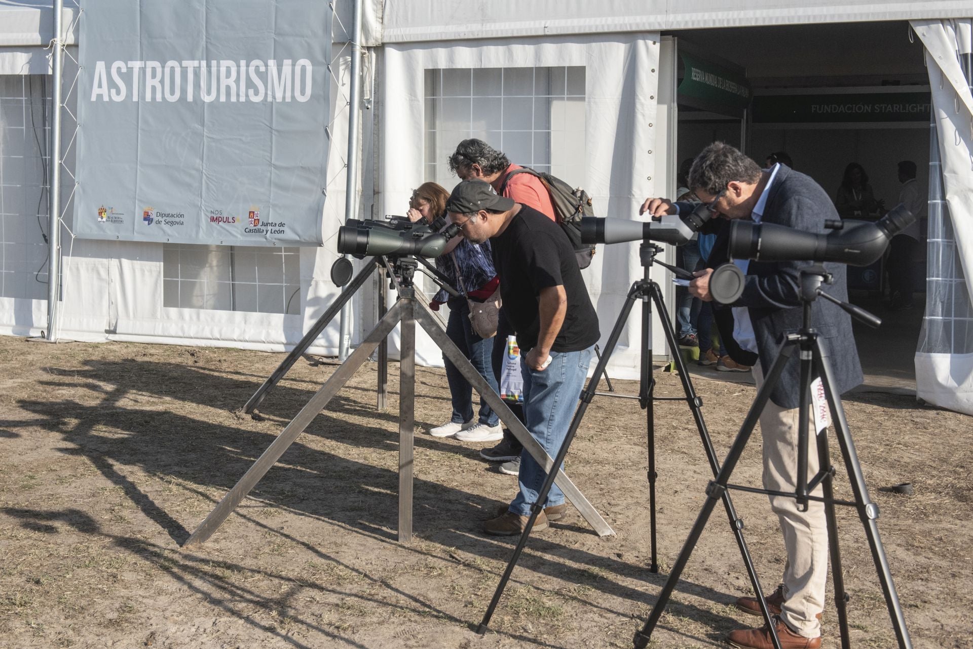 Fotos de la feria Naturcyl en el Real Sitio de San Ildefonso