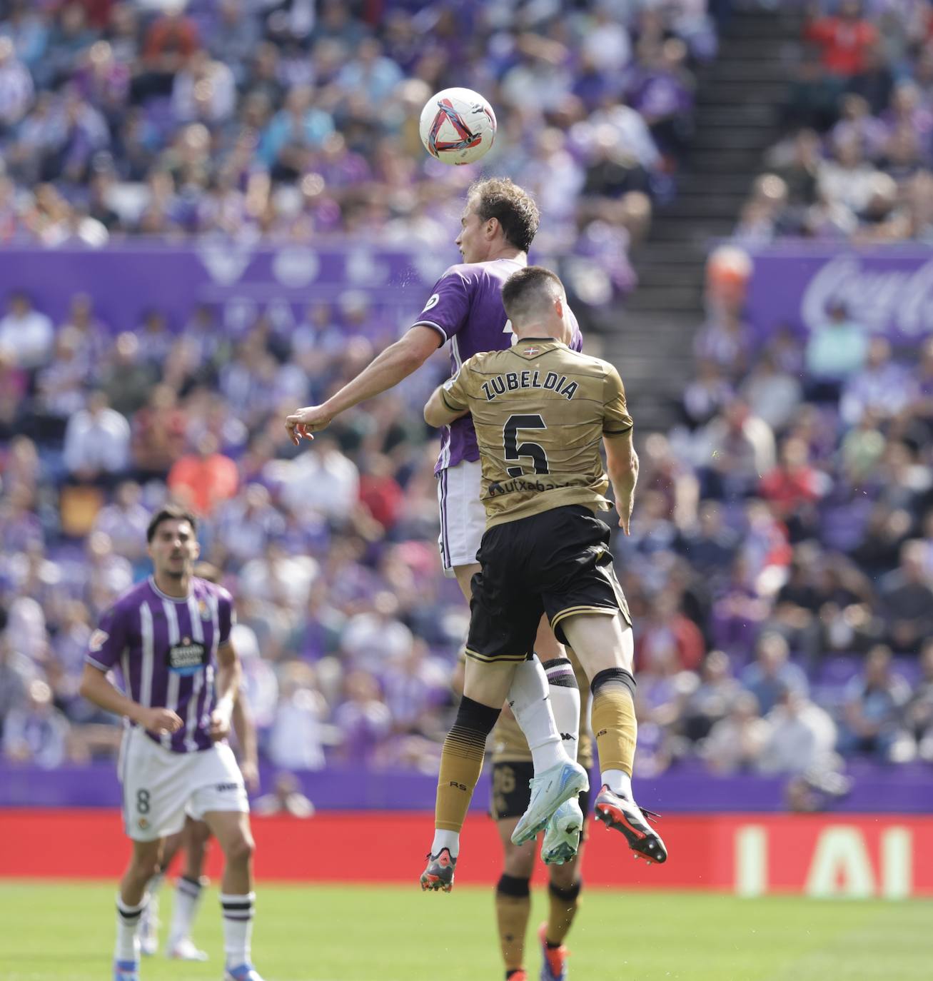 El empate en Zorrilla ante la Real Sociedad, en imágenes