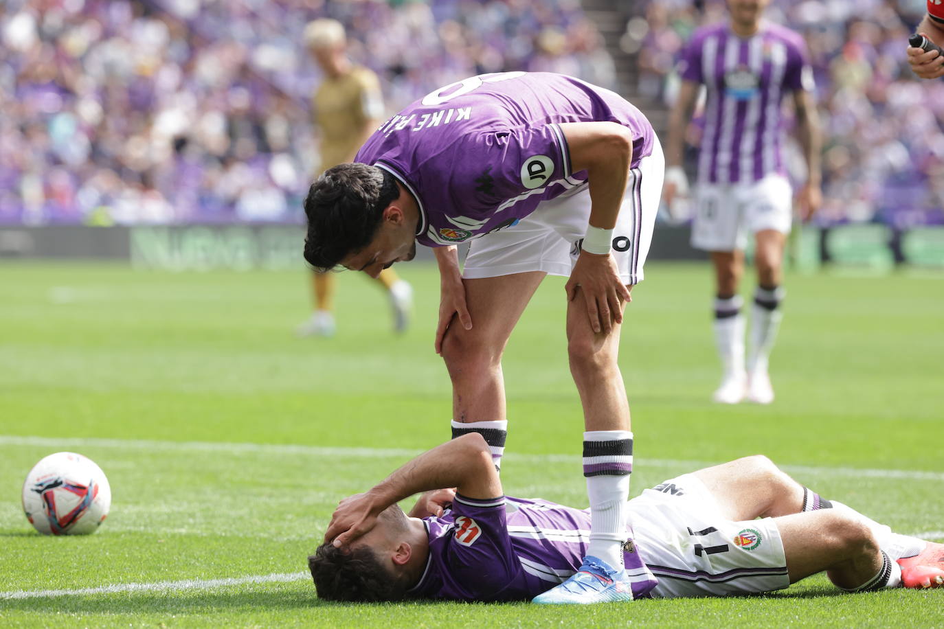 El empate en Zorrilla ante la Real Sociedad, en imágenes