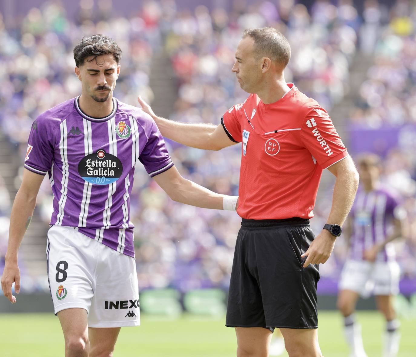 El empate en Zorrilla ante la Real Sociedad, en imágenes